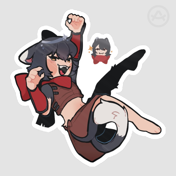 [ DUNMESHI ] Izutsumi Sticker