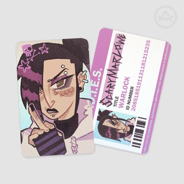 Scary Marlowe Holographic Photocard