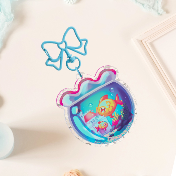 Frutiger Aqua Insaniquarium Ripple Keychain