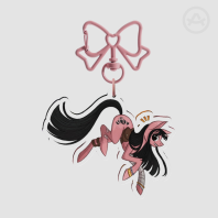 AoP Scarrlett MLP AU Keychain