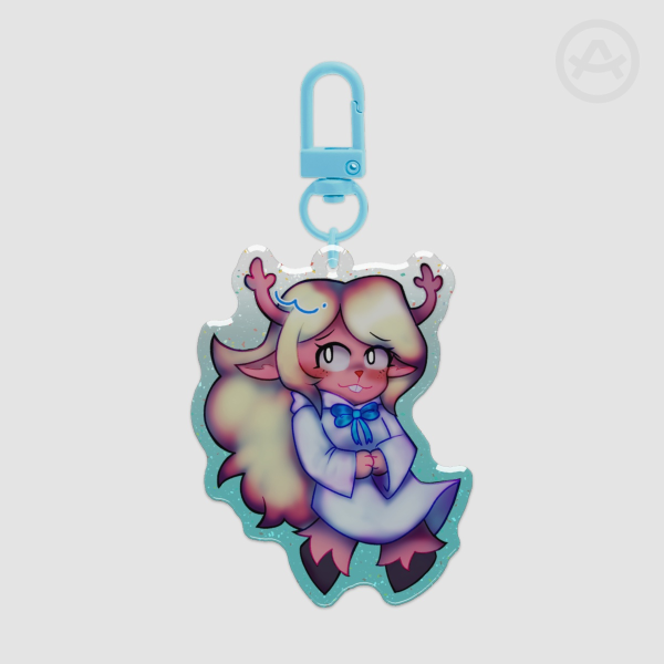 Noelle Glitter Keychains