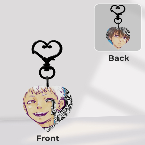 "Hikaru" & Yoshiki Full Bleed Acrylic Keychains