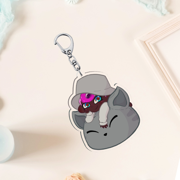Kitty Cora Keychain