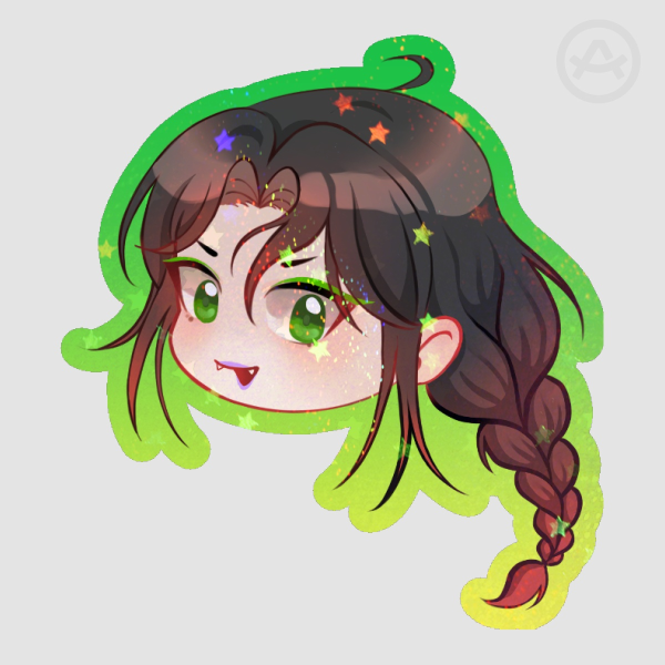 TGCF Qi Rong Sticker 55x60mm