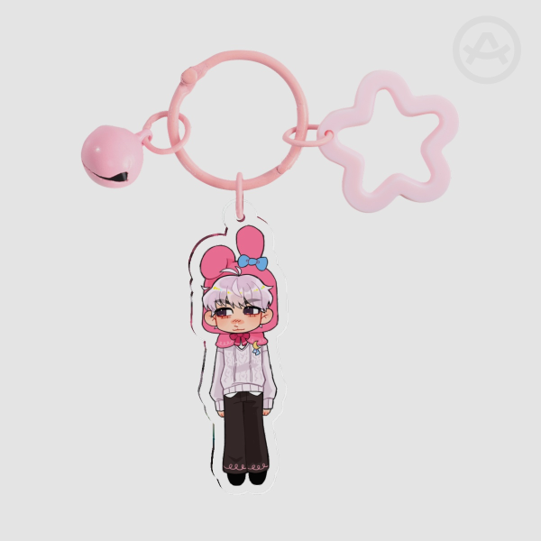 My Melody Tabi Acrylic Keychain