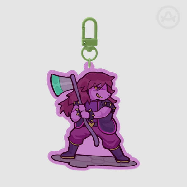 Deltarune - Susie Keychain