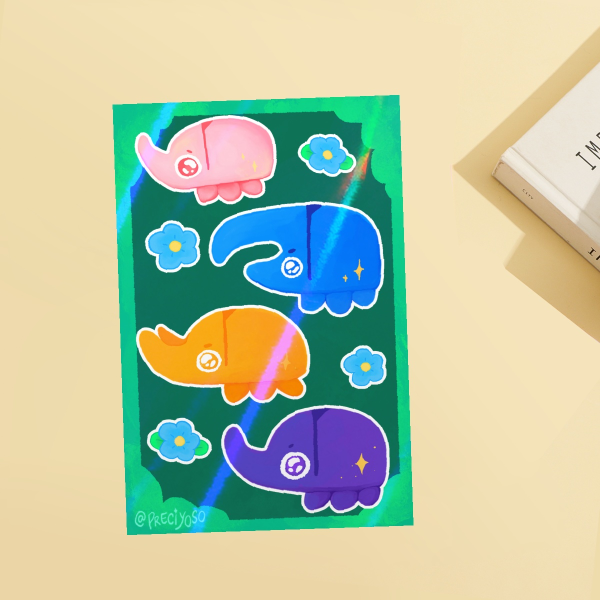 Gummy Beetle Stickers Sheet 🪲