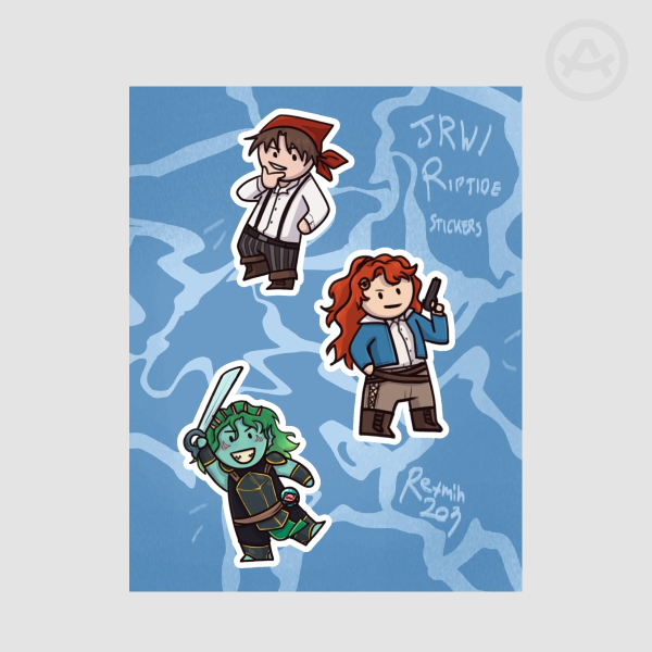 Albatrio sticker sheet