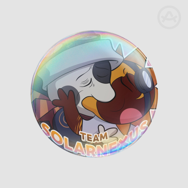TSAMS | Team Solarnexus Badge Button Pin