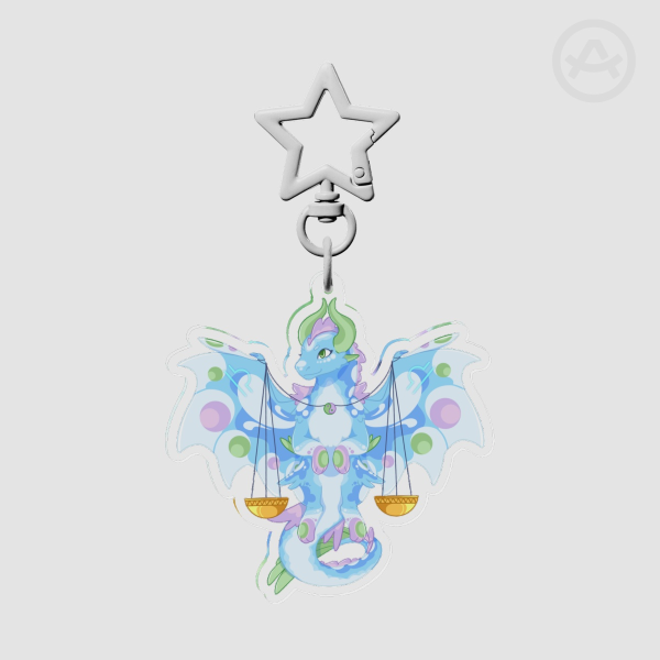 Keychain Libra Dragon