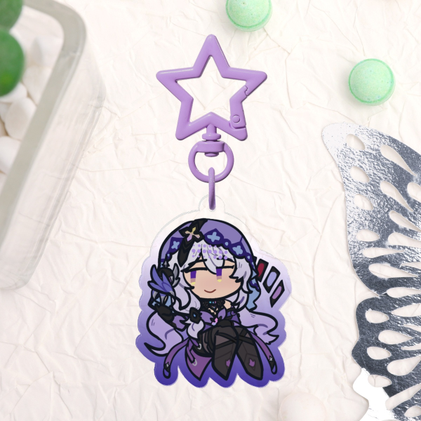 [HSR] Black Swan Acrylic Keychain