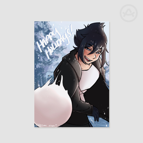 FFXV | Happy Holidays Noct [A4 POSTER]