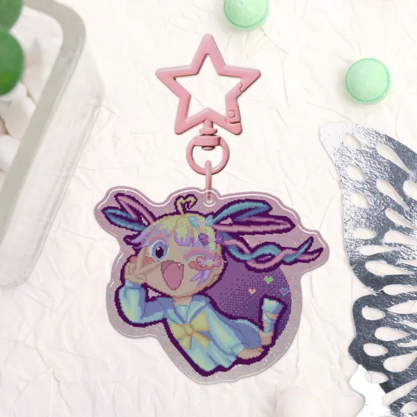 K-Angel||GlitterKeychain