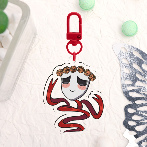 [The Amazing Digital Circus] Gangle - Clear Acrylic Keychain
