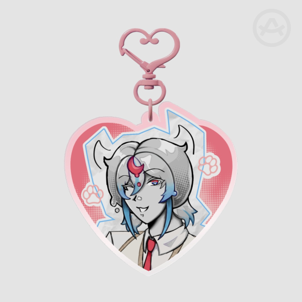 [ OC ] Sherri Colored Edge Acrylic Keychain