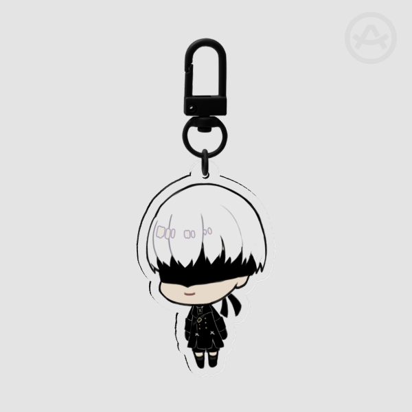 NieR Automata • 9S Clear Acrylic Keychain
