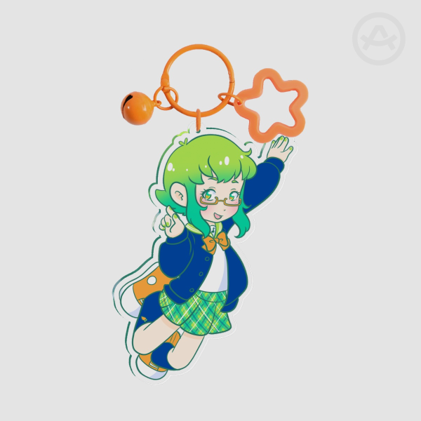 School Uniform Gumi Acrylic Keychain