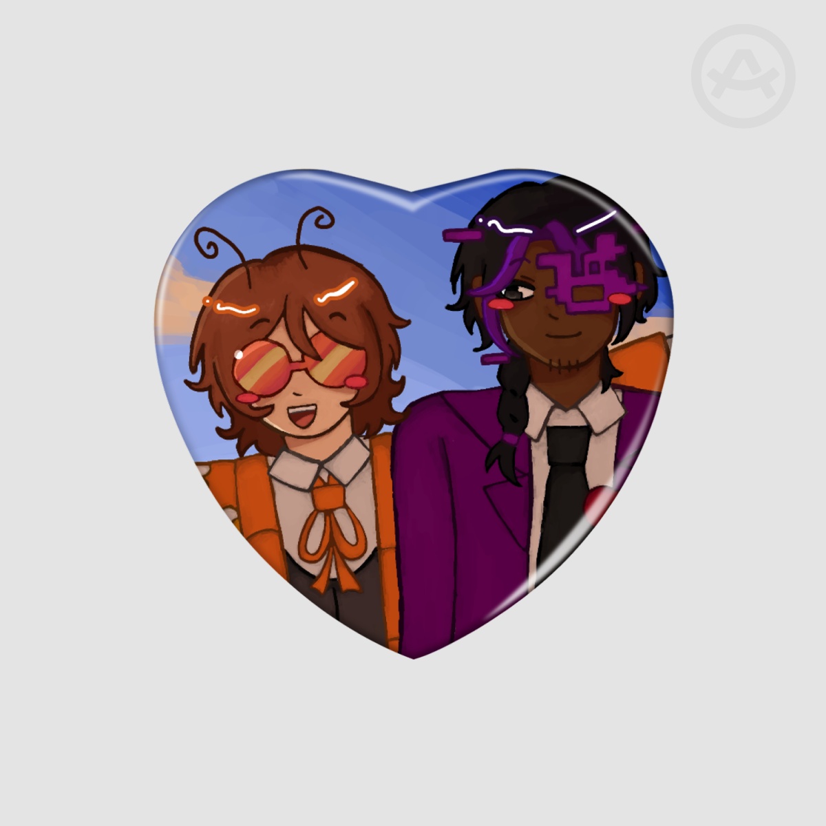 Lifesteal Squidswag Heart Badge