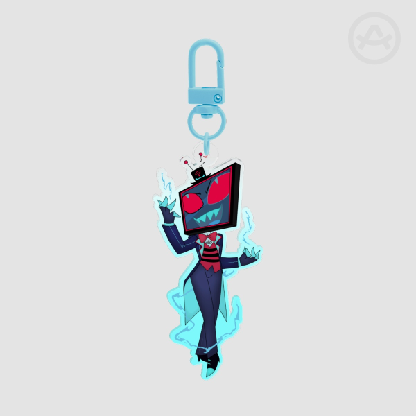 Vox Colored Edge Acrylic Keychain