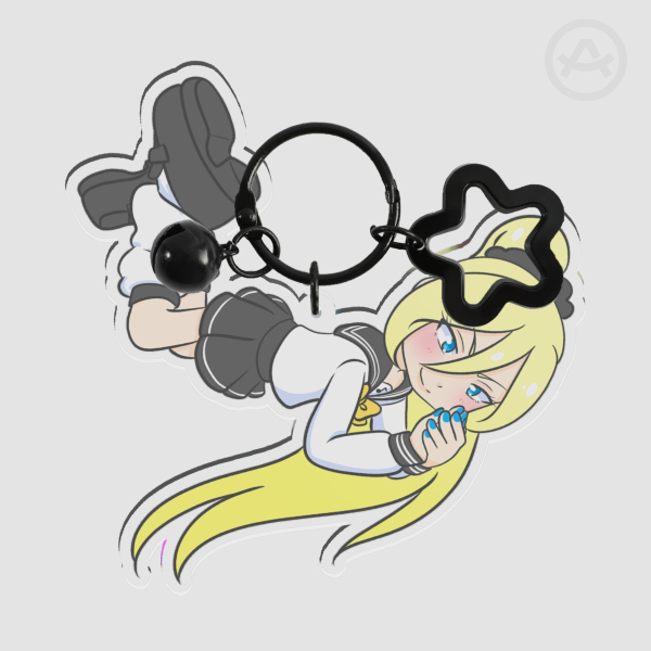 School Uniform Lily Acrylic Keychain