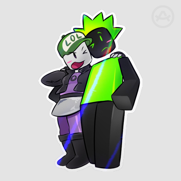 Jalbert Holographic Sticker!