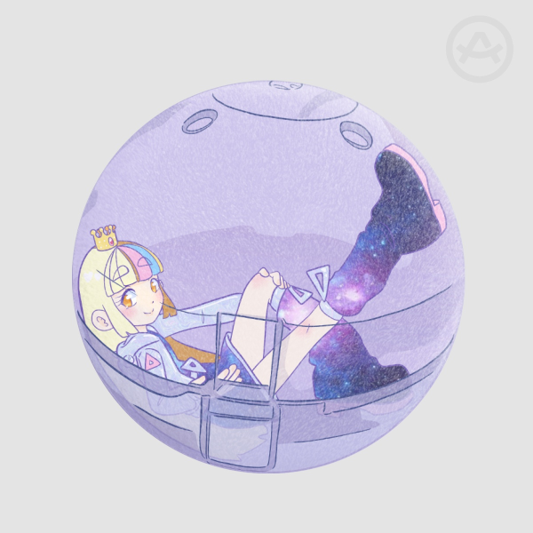 Gachapon Galaco Classic Plush Badge