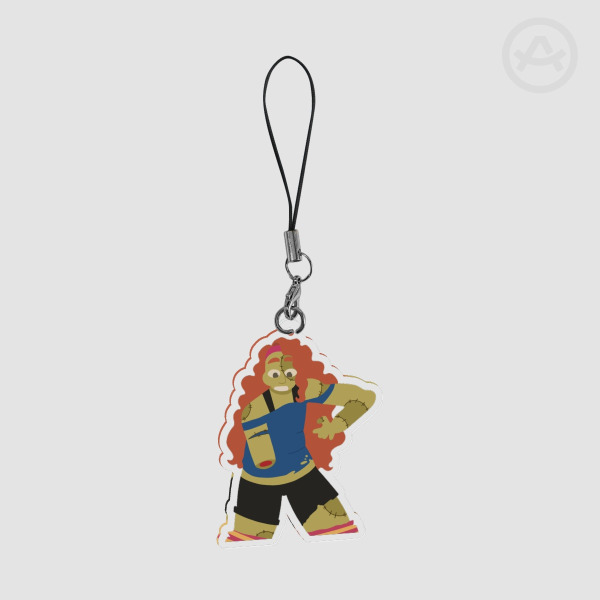 ZombieCleo Phone Charm