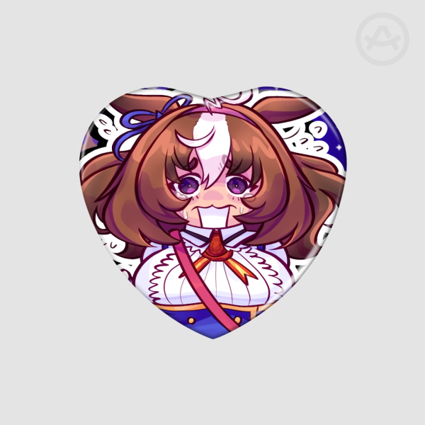 Meisho Doto heart shape badge!