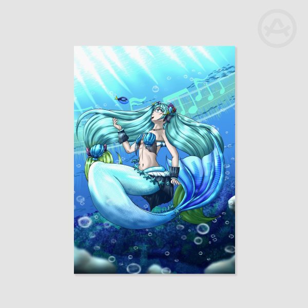 Miku of the Sea Poster