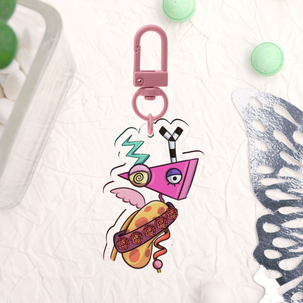 [The Amazing Digital Circus] Zooble - Clear Acrylic Keychain