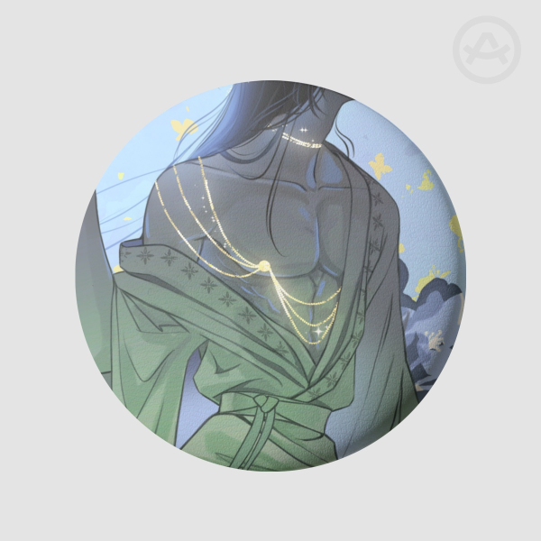 Yuwu Murong Lian PU badge 58mm