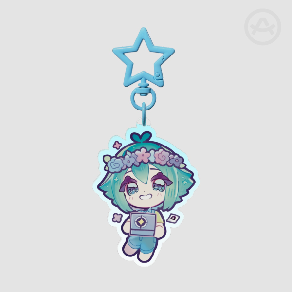 BASIL【Omori】Keychain 💜