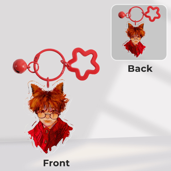 Jeongin Fox Acrylic Keychains