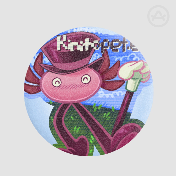 Executable Plush Badge KinitoPET