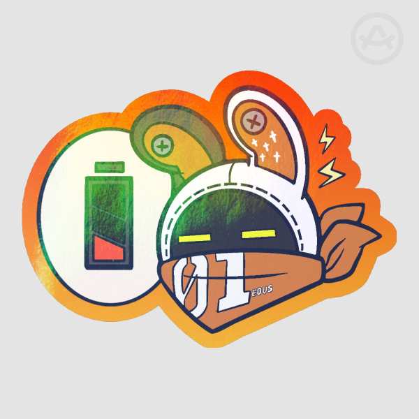 Eous Recharge Sticker