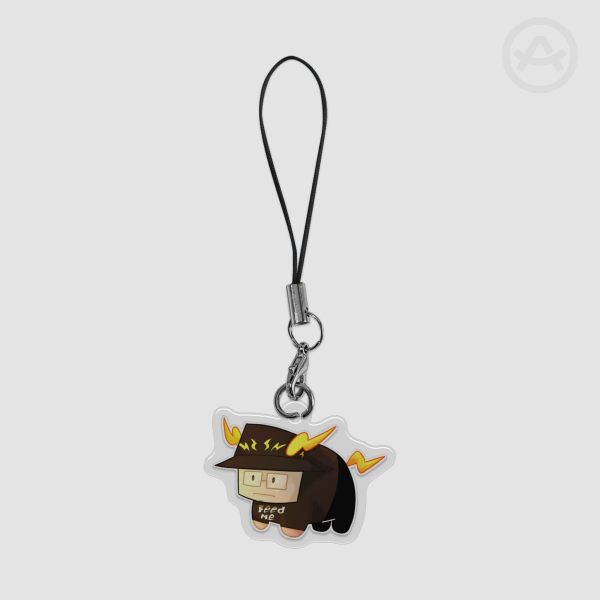 SORCUS - PLUM PHONE CHARM