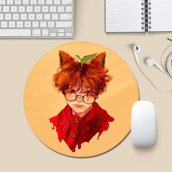Jeongin Round Mouse Pad