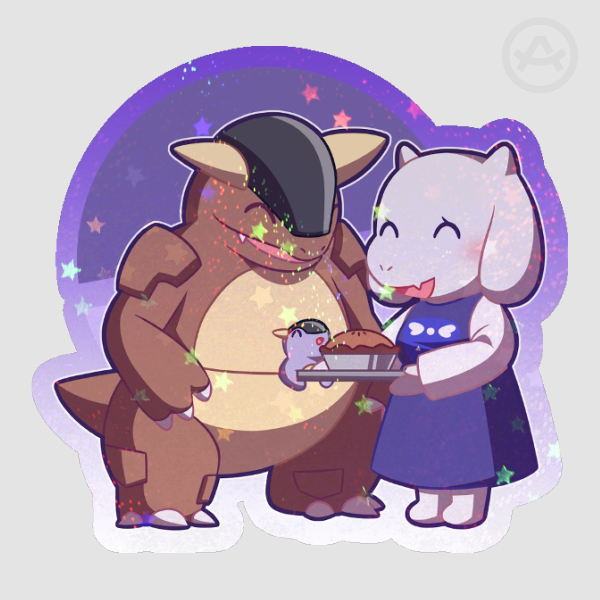 Toriel and Kangaskhan