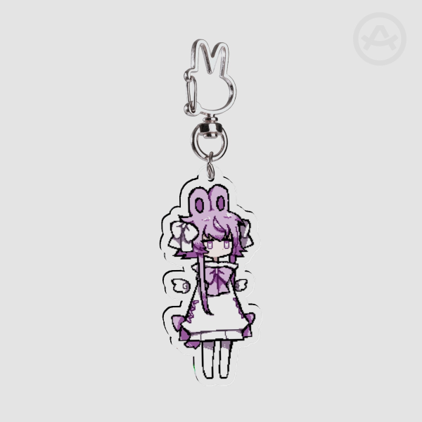 Usagi lilly Acrylic Keychain