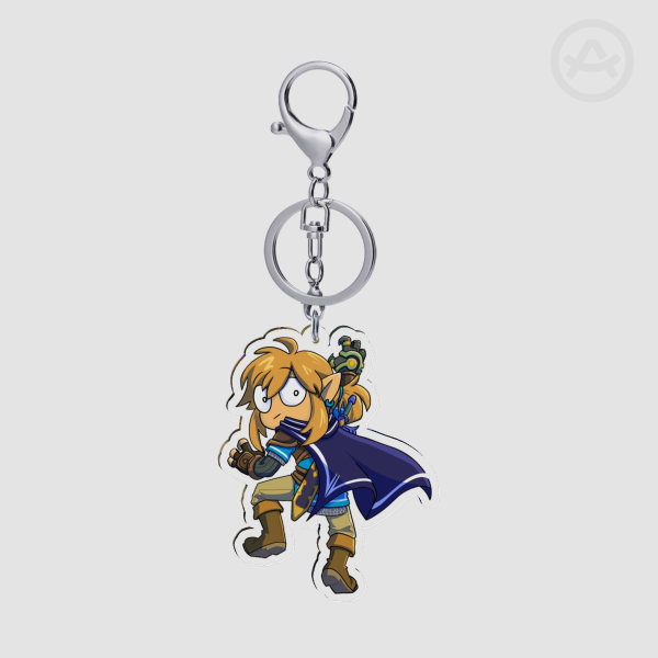 BOTW Climbing Link Keychain