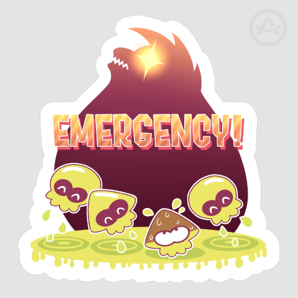 Emergency Sticker