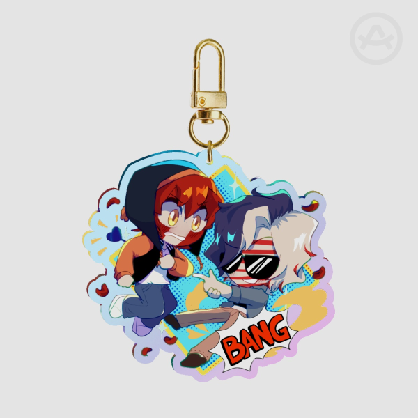 PerUSA Bang meme - Keychain