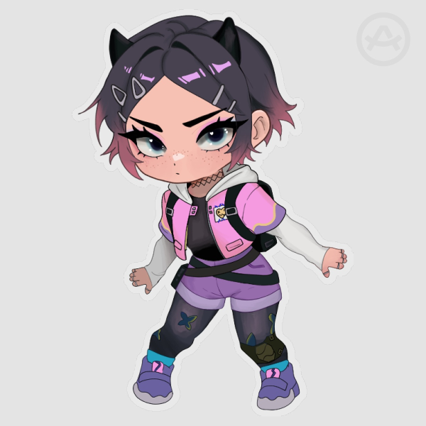 Clove Clear Vinyl Sticker