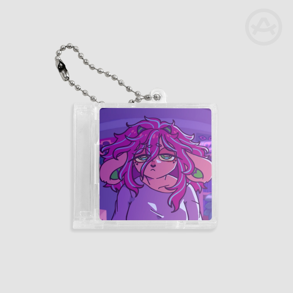 "Study Me" barrels - Vtuber Acrylic CD Keychain