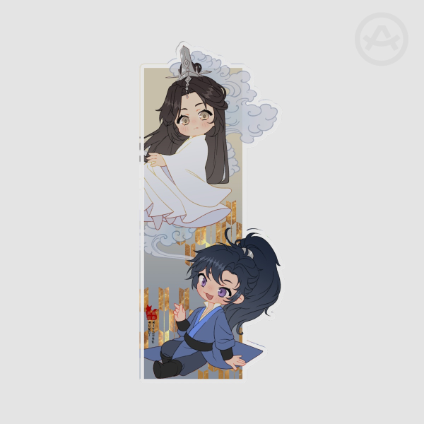Chu Wanning and Mo Ran bookmark (the Husky and His White Cat Shizun)
