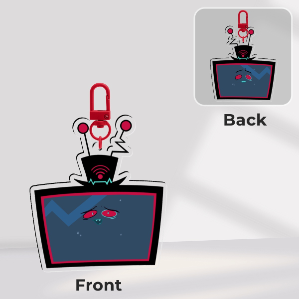 Vox, "How's My Approval Rating" - Double Sided Acrylic Keychain