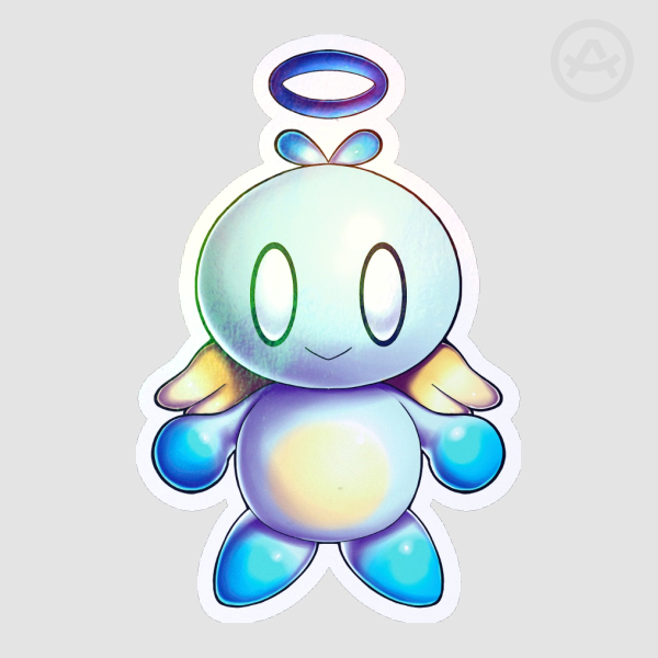 Hero chao Die Cut Stickers