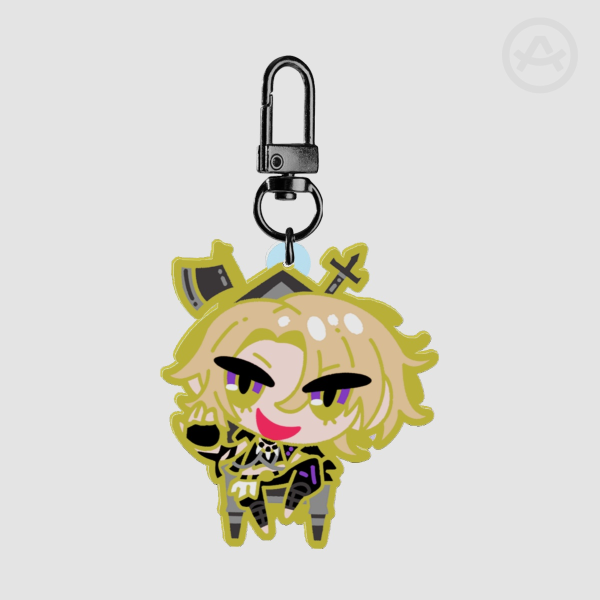 Luca Kaneshiro - rainbow acrylic keychain