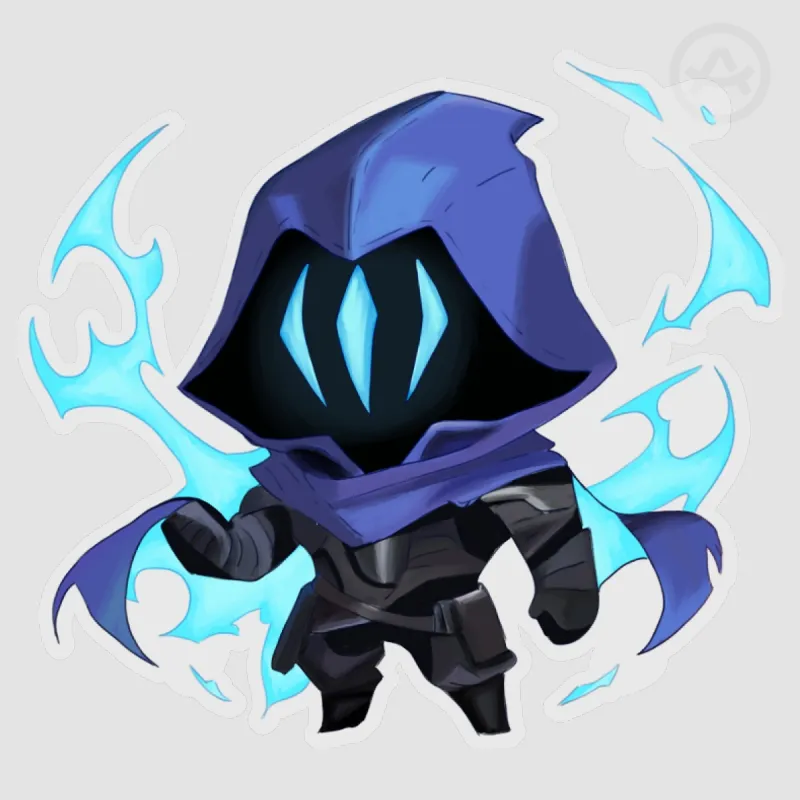 Omen Clear Vinyl Sticker by caoinrose - ACGGOODS