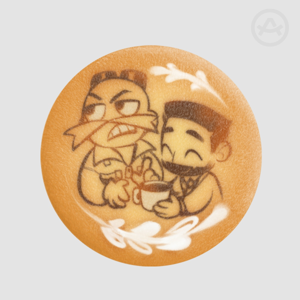 Stobotnik Latte - Plush Badge